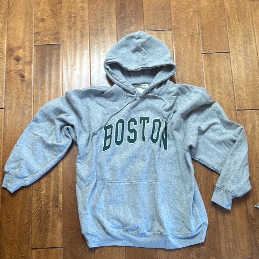 Gray Boston Hoodie John galt